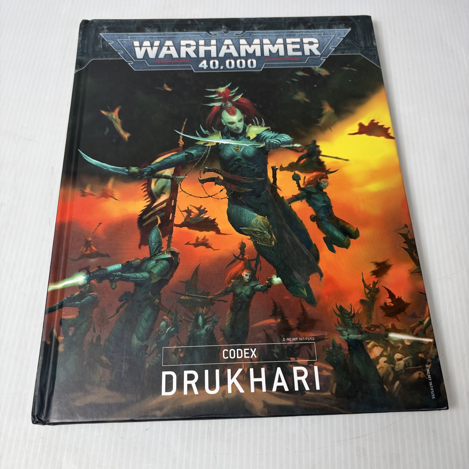 Warhammer 40K Codex Drukhari Hardcover Rulebook Games Workshop