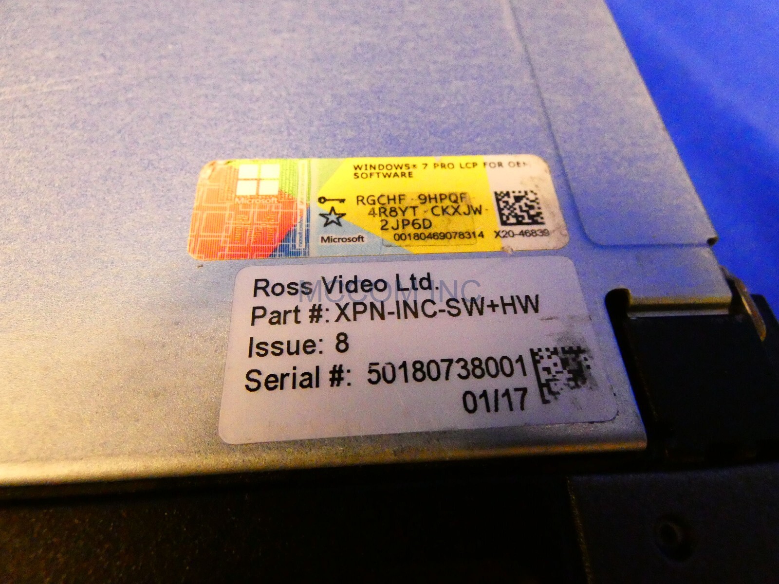 Ross XPression Video Encoder XPN-INC-SW+HW w/ 3 Dell 500gb Drives