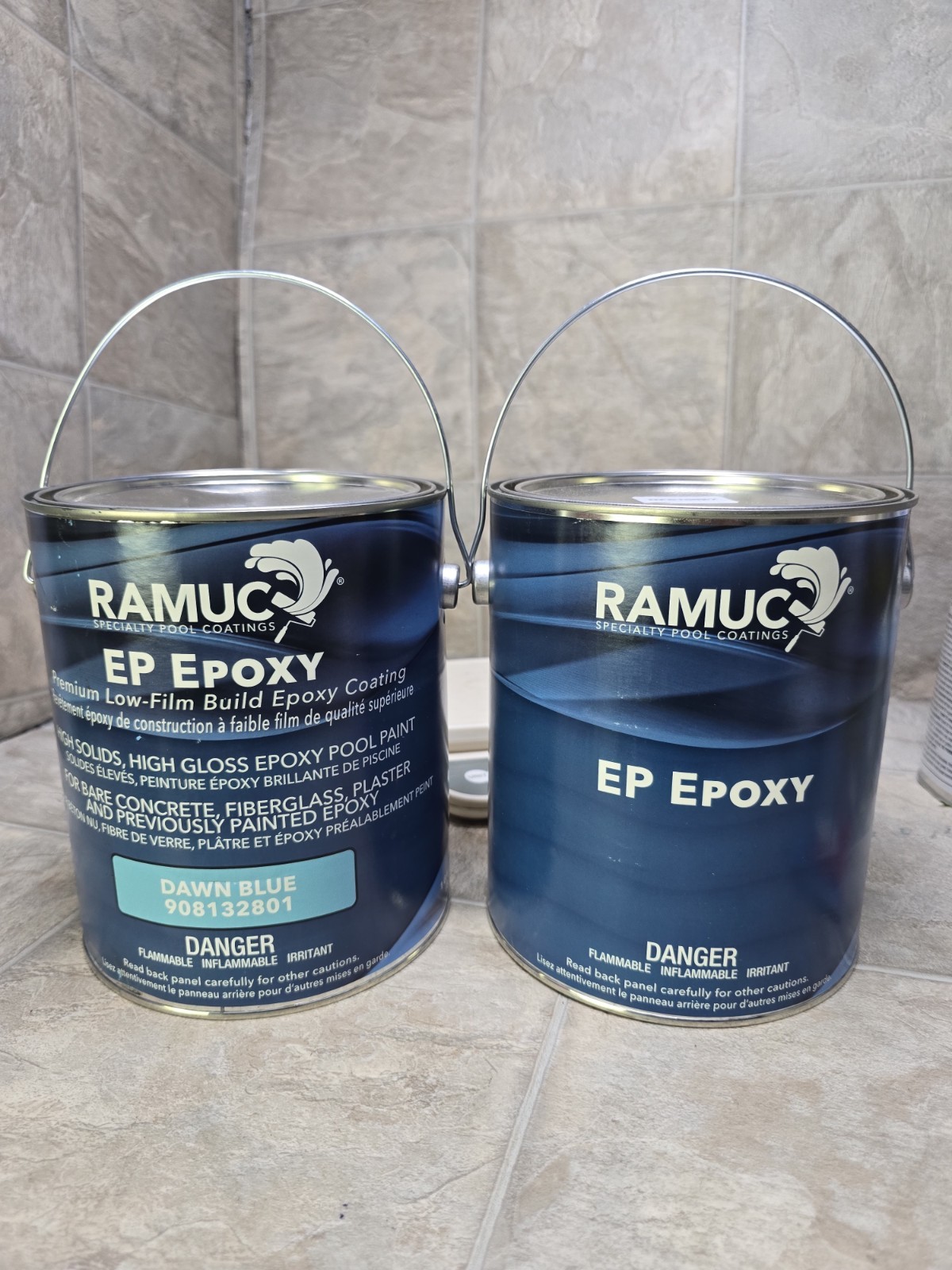 RAMUC EP Epoxy Kit Premium low Film Build Epoxy Coating*Dawn Blue* 908132901