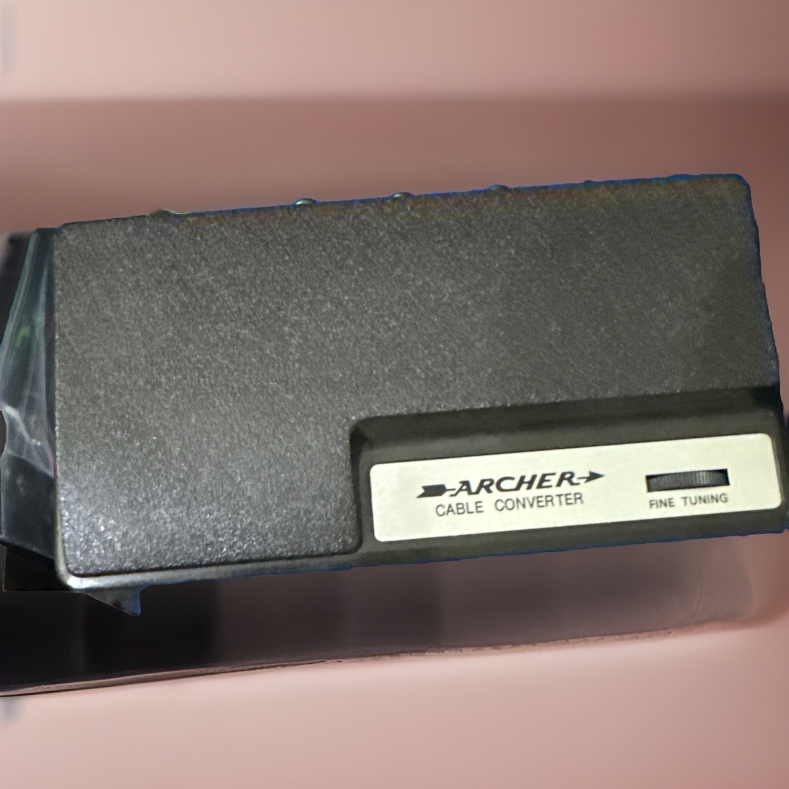 Radio Shack Archer Cable TV Converter 120V Vintage Electronic 15-1281 Archer TV