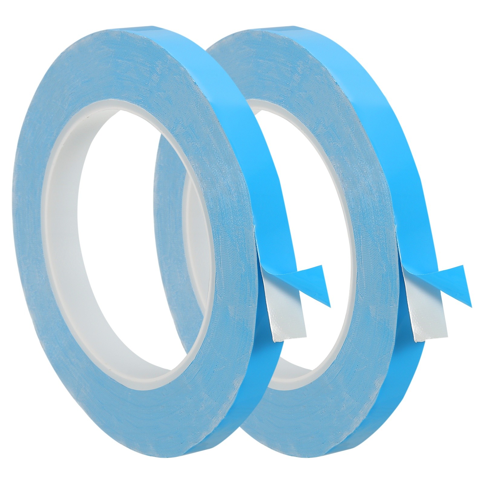 2 Rolls 25mx10mmx0.2mm Thermal Adhesive Tape Double Side Adhesive Thermal Tape