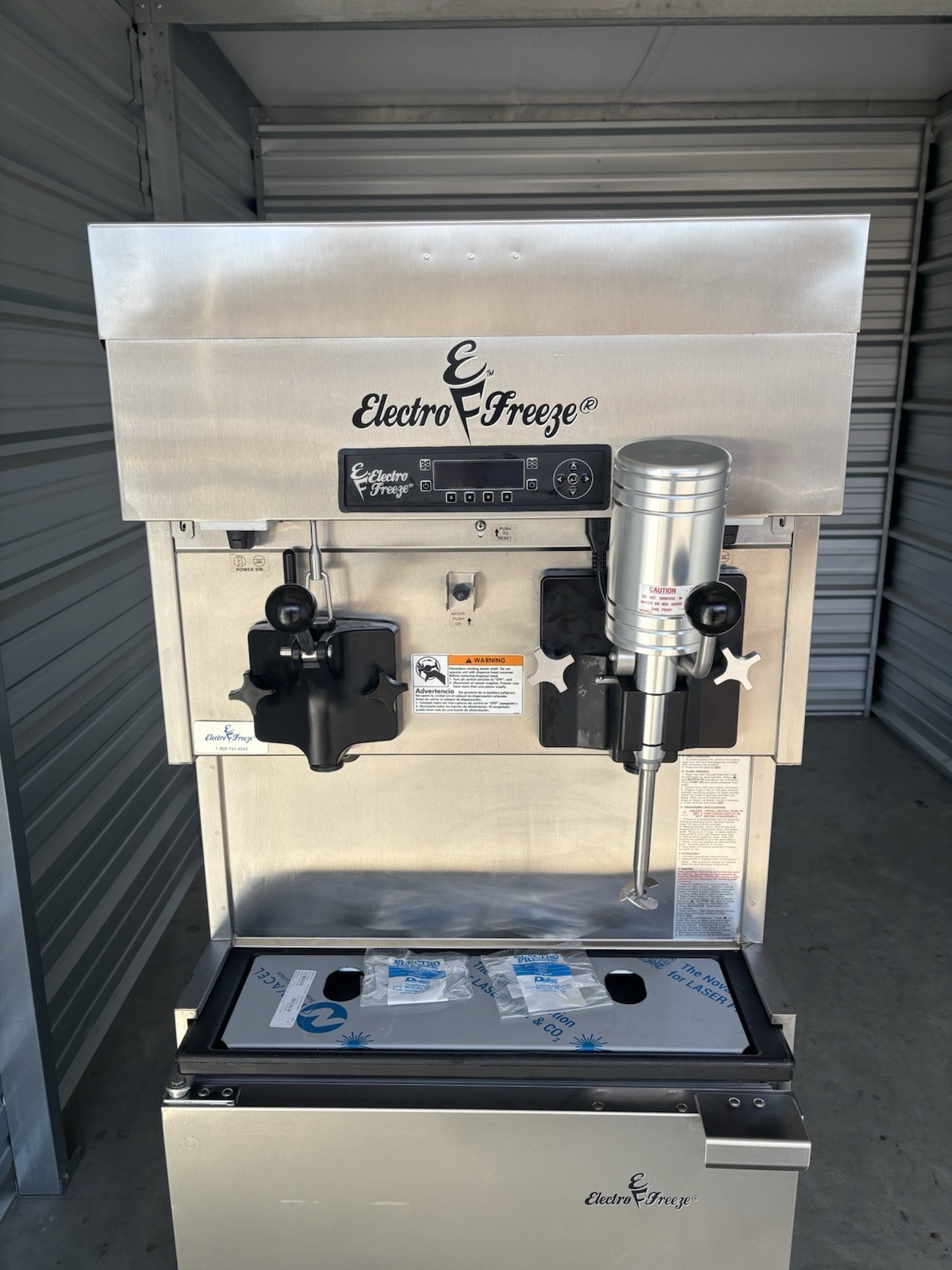 Electro Freeze Soft Serve Ice Cream Machine 2022 High Volume Pressurized Unit