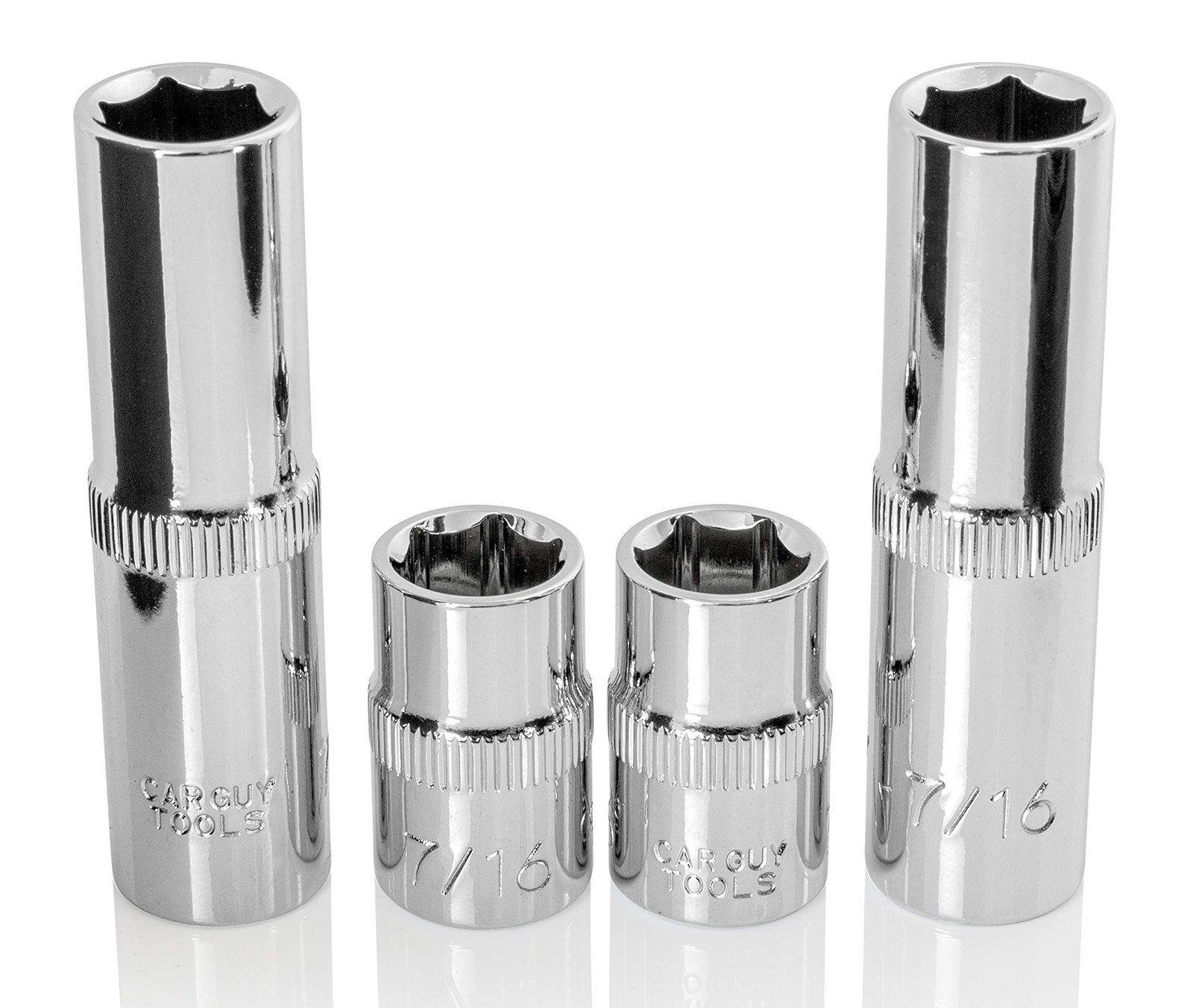 7/16" Socket Four Pack (3/8" Drive, Multi-Type)