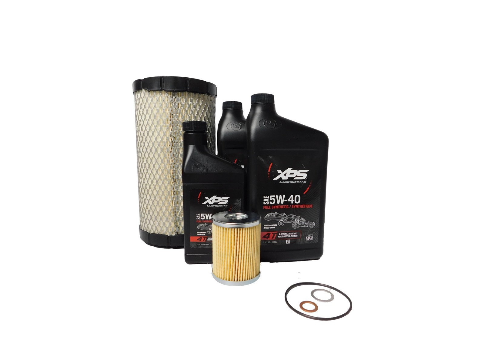 2016-2026 Can-Am Defender HD8 HD10 MAX PRO OEM 5W-40 Blend Service Kit C107