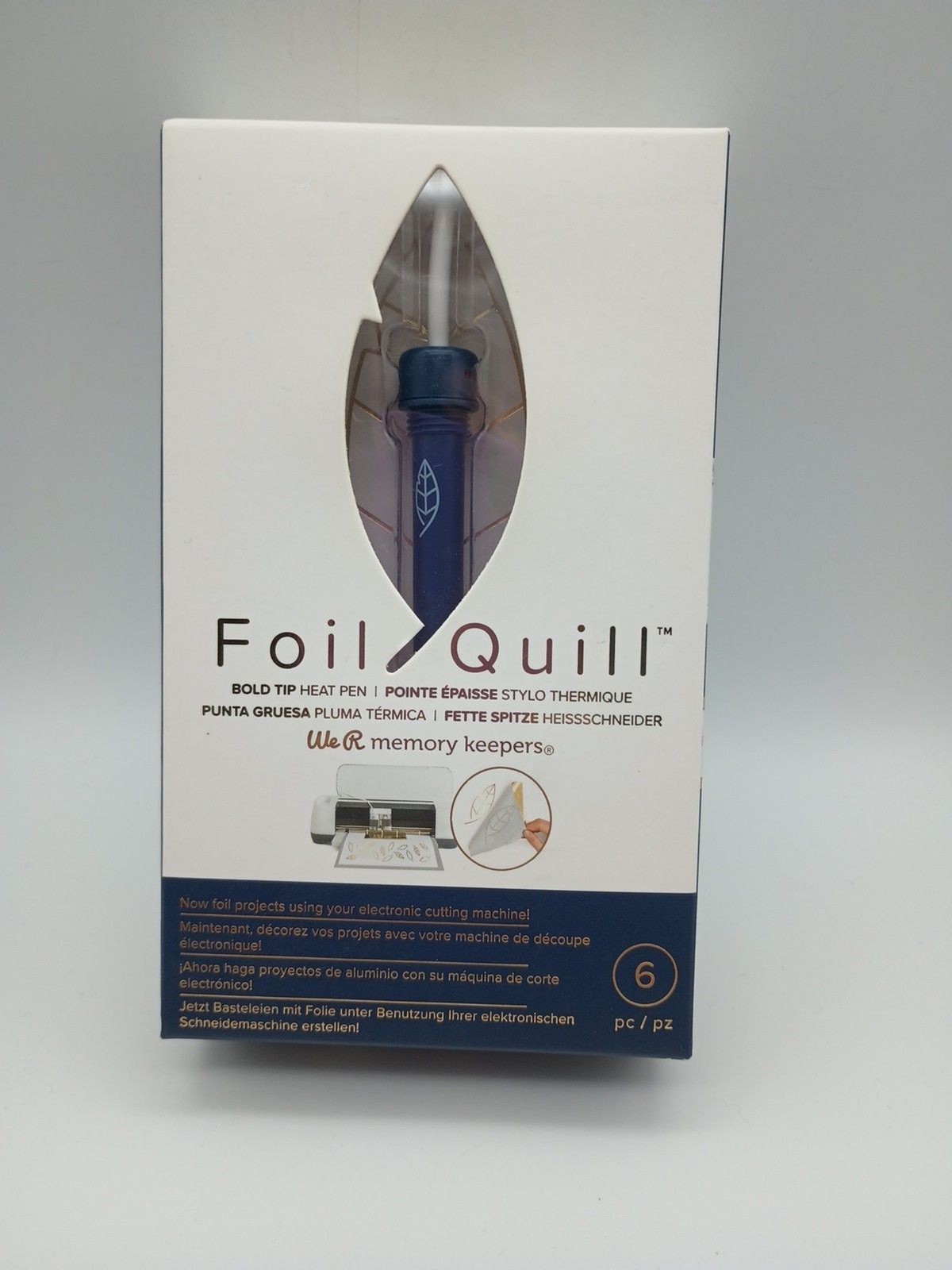 We R Memory Keepers Foil Quill Bold Tip Heat Pen blue