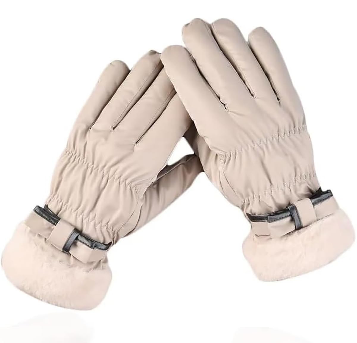 OVOY Womens Windproof Waterproof Thermal Touchscreen Outdoor Gloves Winter Wa...