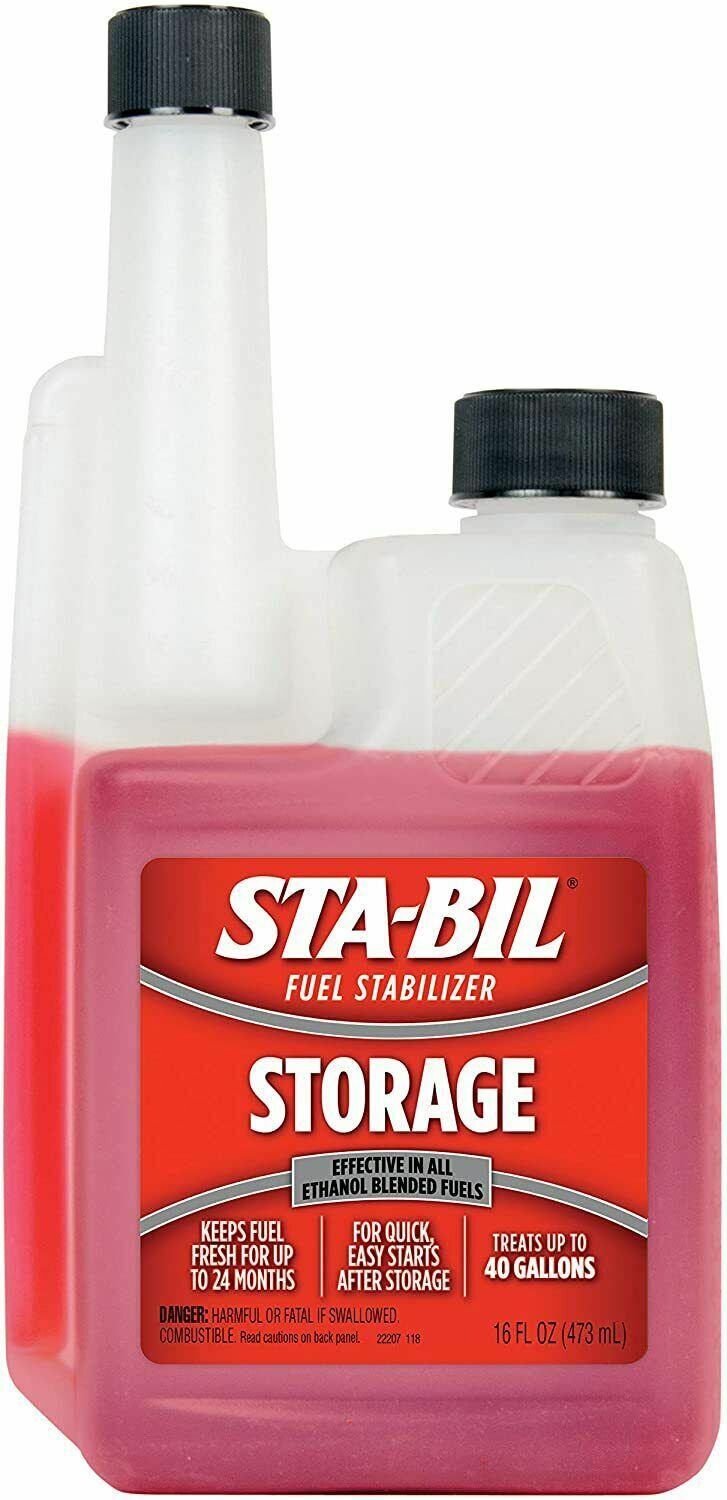 Sta-Bil 22207, Fuel Stabilizer Gasoline Storage Winterize, 16 Oz. Bottle, DAS