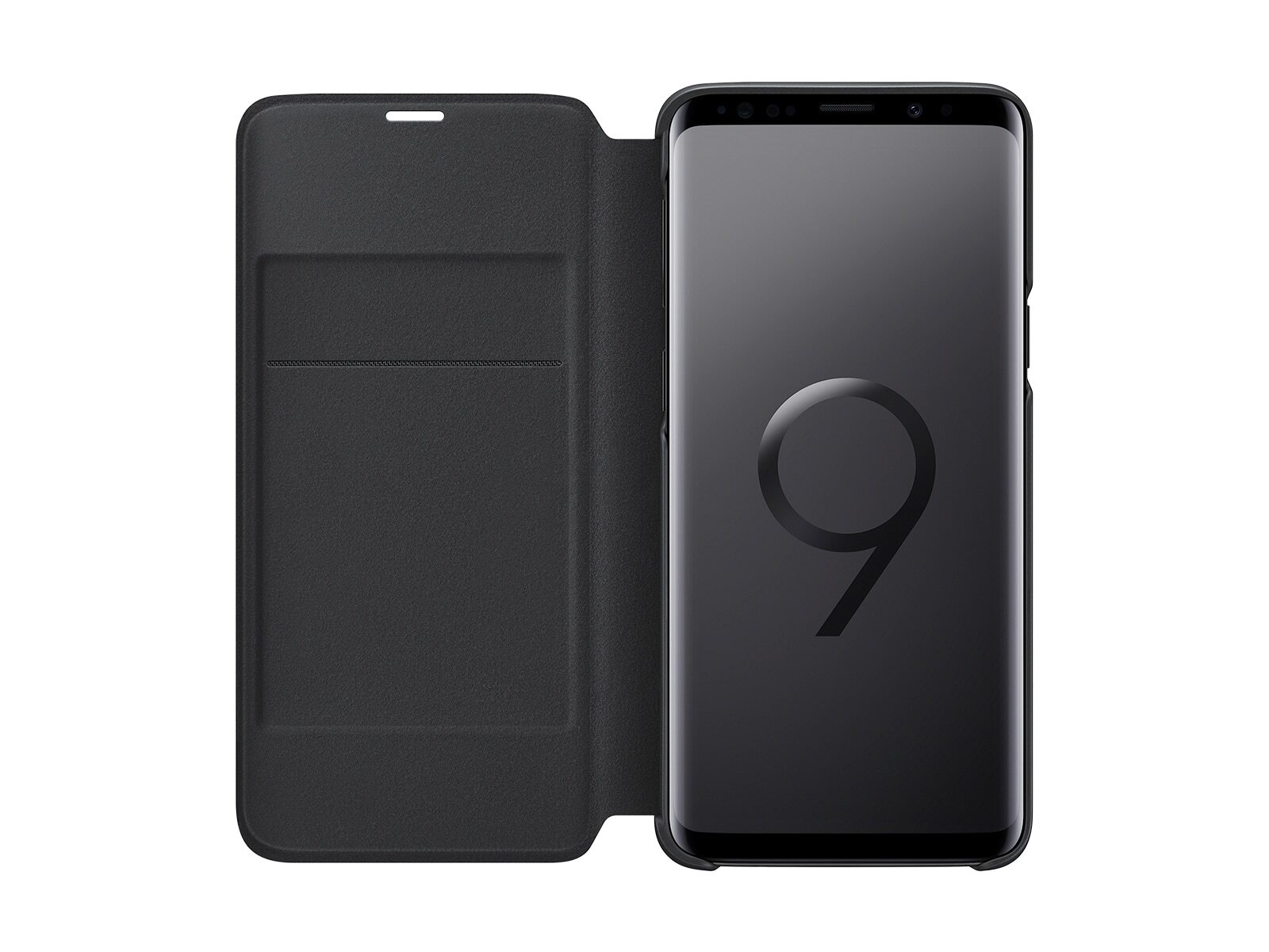 Original Samsung Galaxy S9 Led view Cover - black