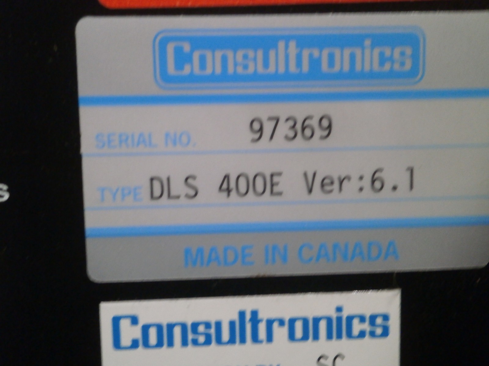 TEKELEC CHAMELEON II, ANALYZER MODULE OUTPUT 703-24