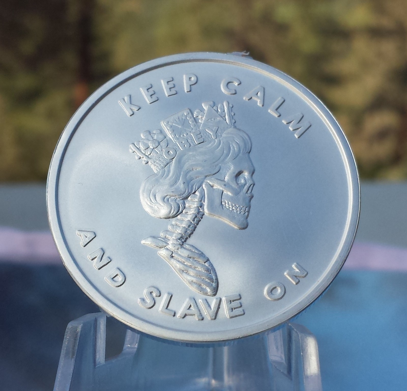 2018 Royal Highness 1 oz. Silver Shield BU Dbl. Obverse