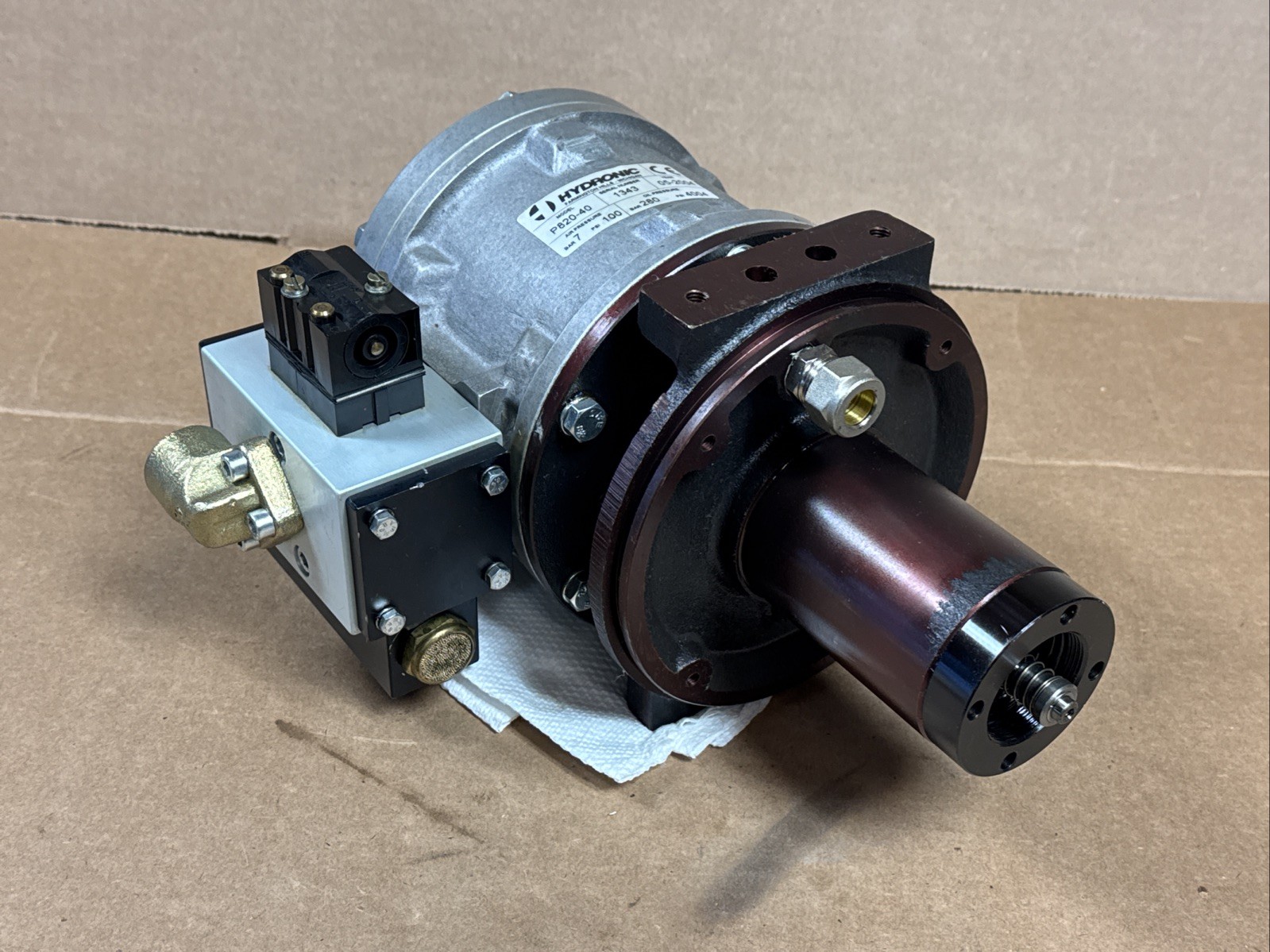NEW Hydronic P820-40 Pneumatic Hydraulic Oil Pump 4004PSI / 100PSI Air FAST SHIP