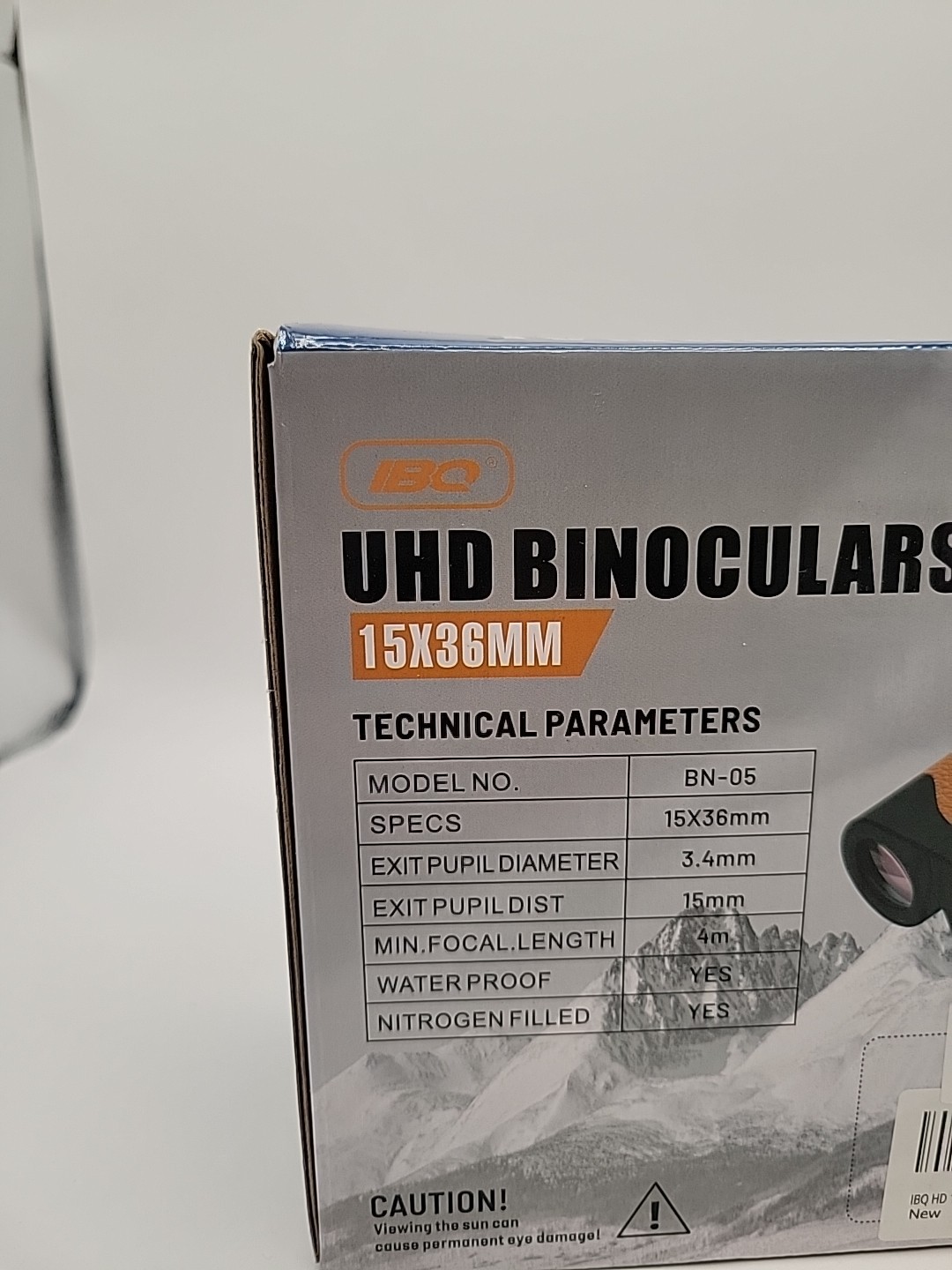 Waterproof Binoculars Uhd IBC 15x36MM Orange