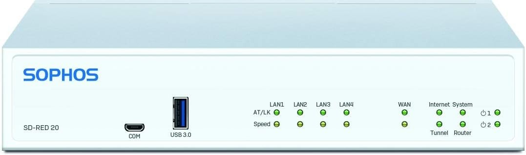 Sophos SD-RED 20 Rev. 1 Remote Ethernet Device (R20ZTCHMR) - Open Box