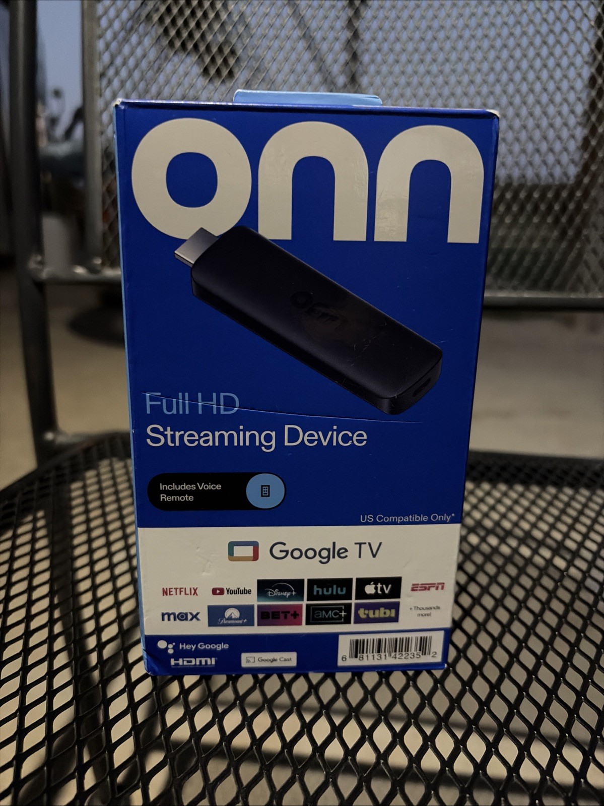 Onn Full HD Streaming Device Google TV Smart TV Stick 2026 Sealed Remote