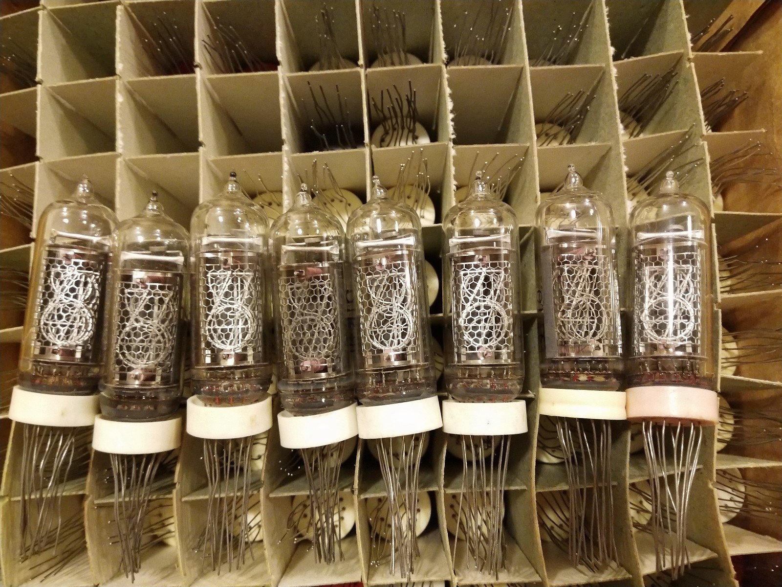 IN-14 nixie tube (1pc.) NEW NOS. IN14 display ИН-14.  Grade A.  USA Seller