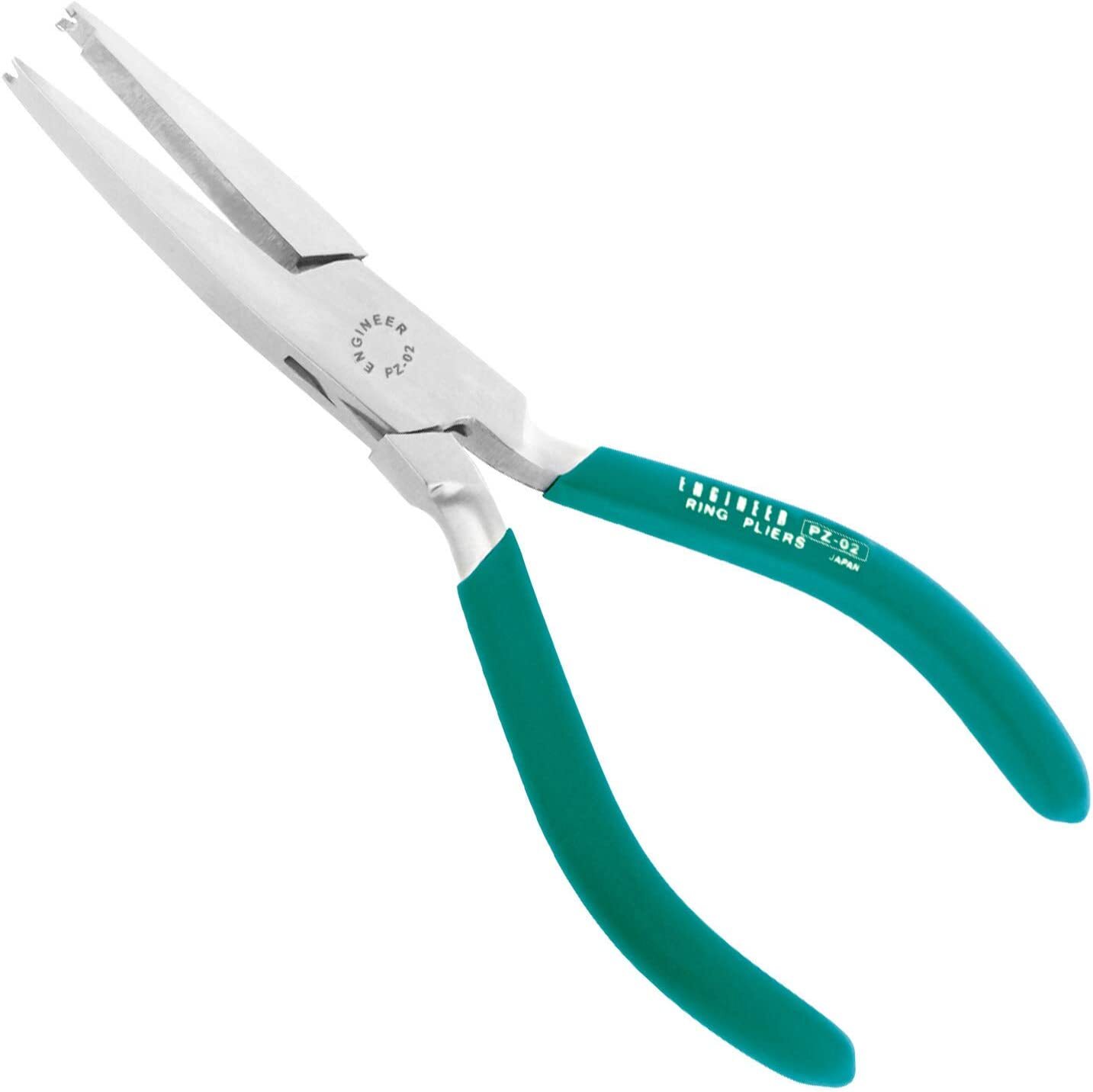ENGINEER E-Ring Pliers PZ-01,PZ-02 (2-pc Set) E-Ring Size 3~9mm Made in Japan