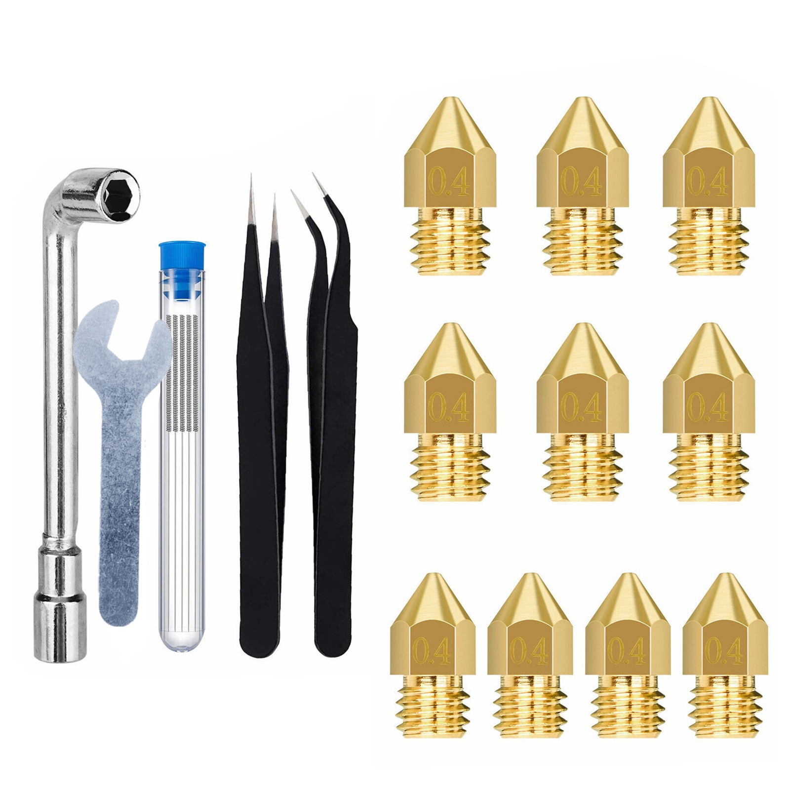 New Nozzle Cleaning Needle Nozzle Cleaning Kit Replacemnet Fittings Assembly