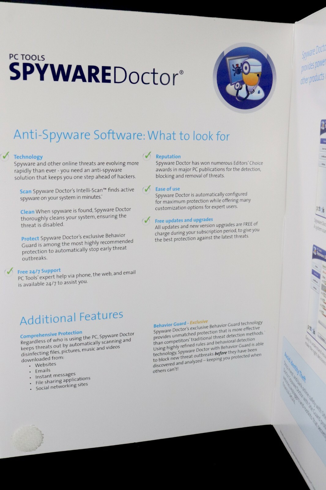 PC Tools Spyware Doctor 2008 Protects Up to 3 Computers