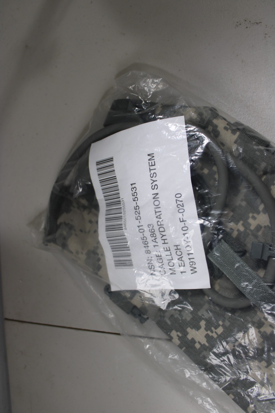 MOLLE Hydration System USGI Surplus Multicam NSN: 8465-01-525-5531 NEW In Pack