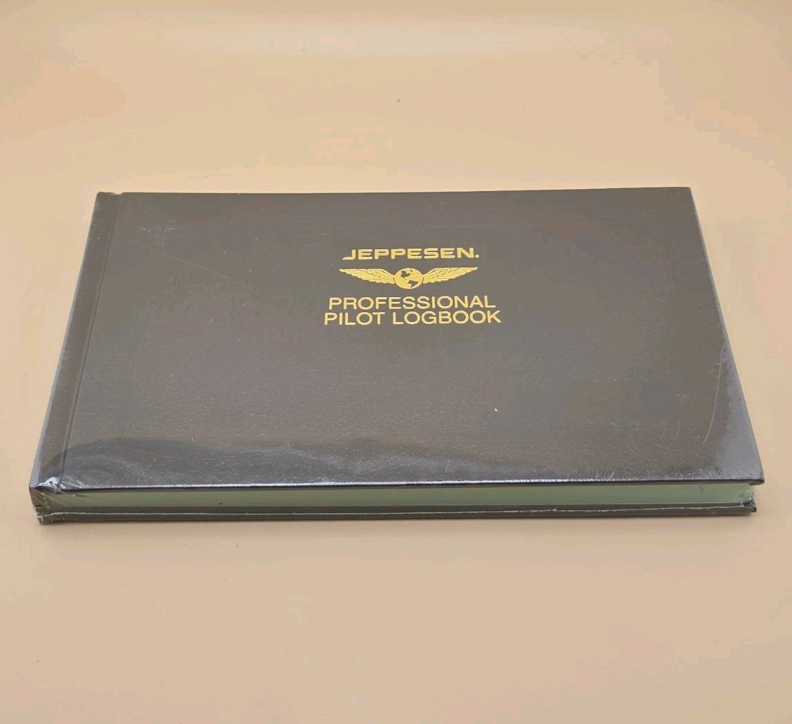 Jeppesen Professional Pilot Logbook for All Pilots - Sealed in Plastic - NEW