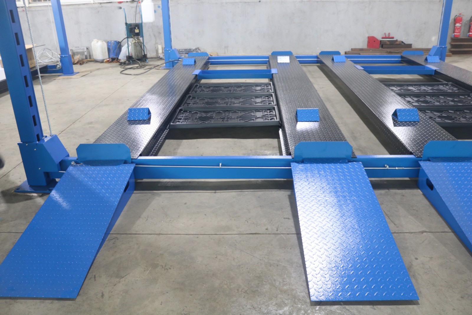 9000lb Double Sided 4 Post Car Lift Standard 78" Increased Height