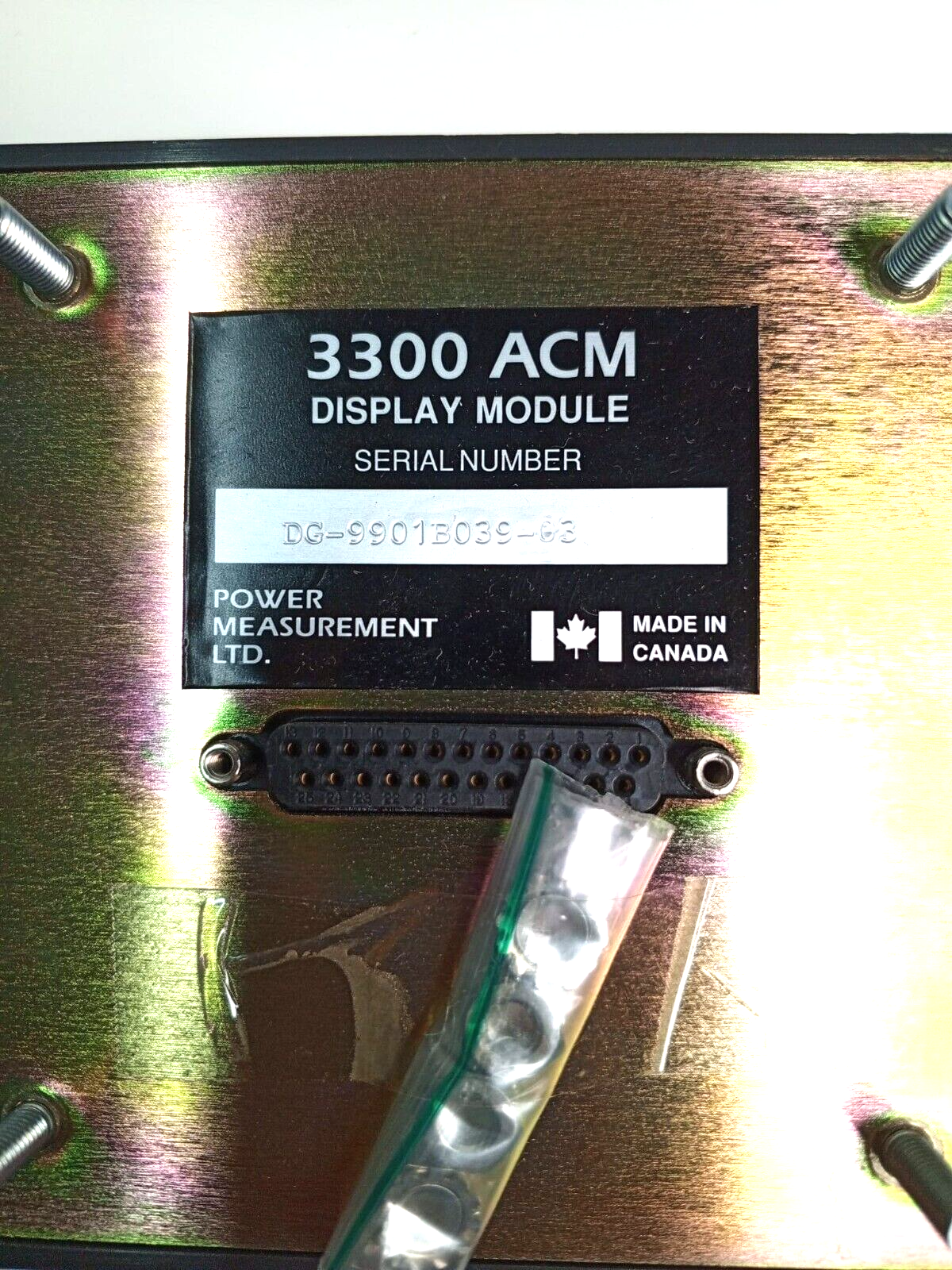 POWER MEASUREMENT 3300 ACM DISPLAY MODULE
