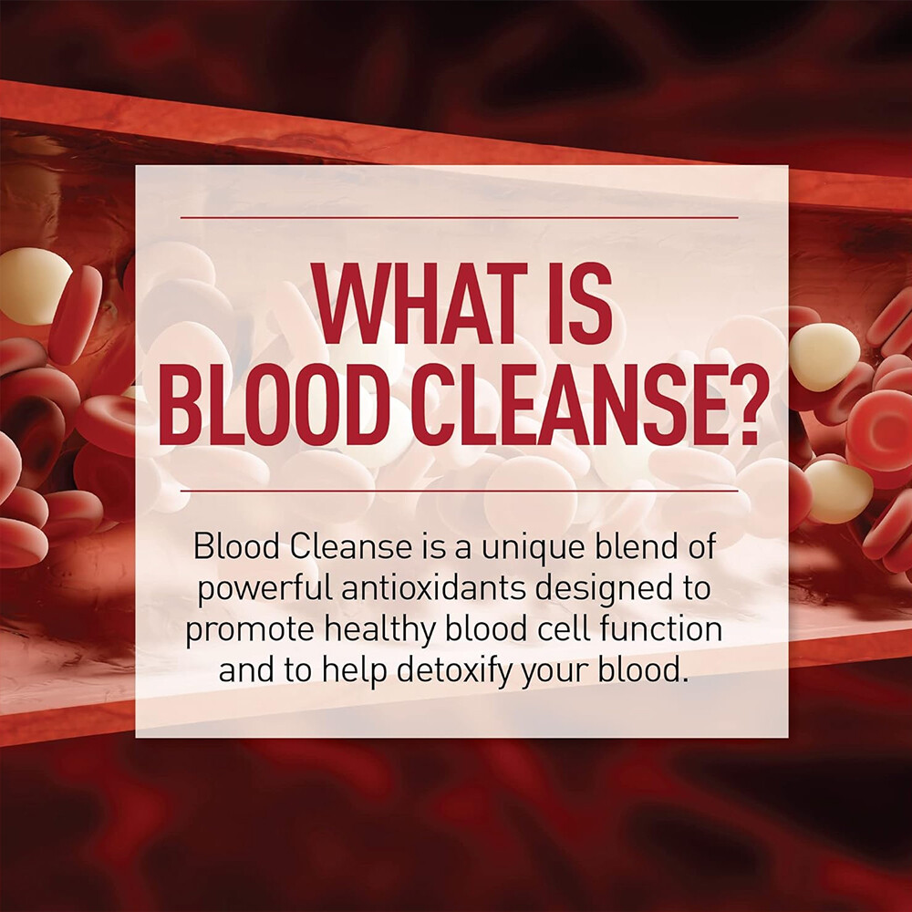 Blood Vessel Cleanse Health Heart Arterial Circulation Blood Flow 120 Capsules