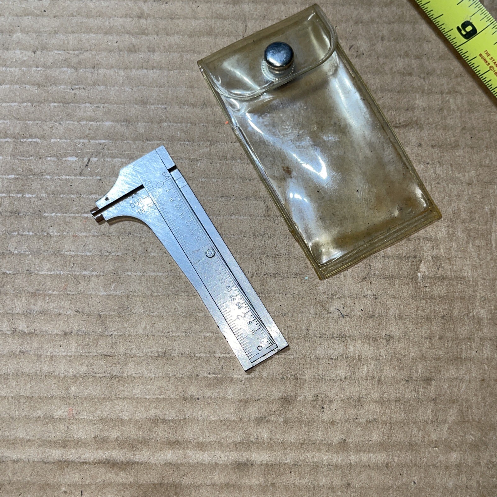 Vintage Sears Craftsman USA 4028 Pocket Slide Caliper 2 Inch