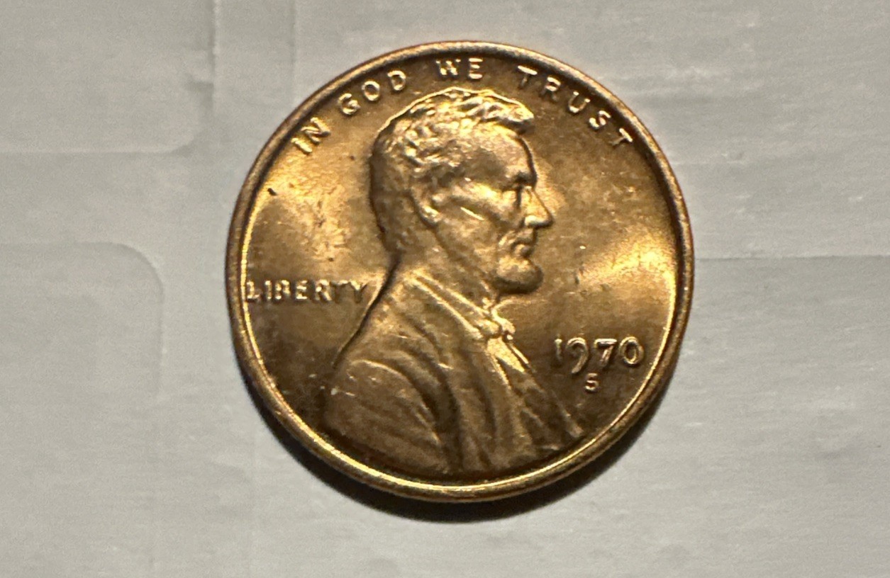 1970 S Lincoln Cent - Beautiful Coins, GEM BU, FREE SHIPPING