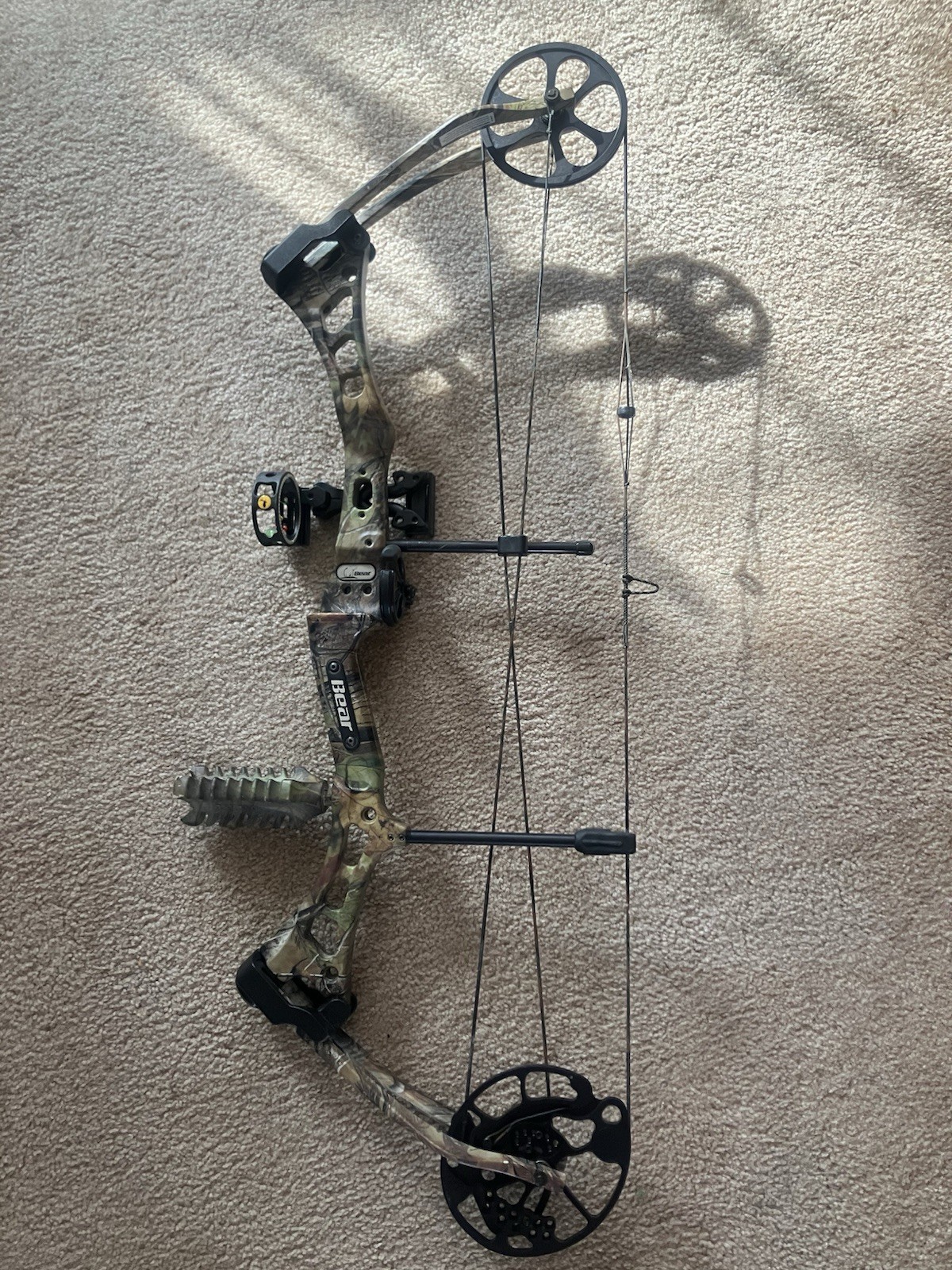 Bear Archery Encounter Compound Bow Camo for Men, Model Encounter, Compound Bow