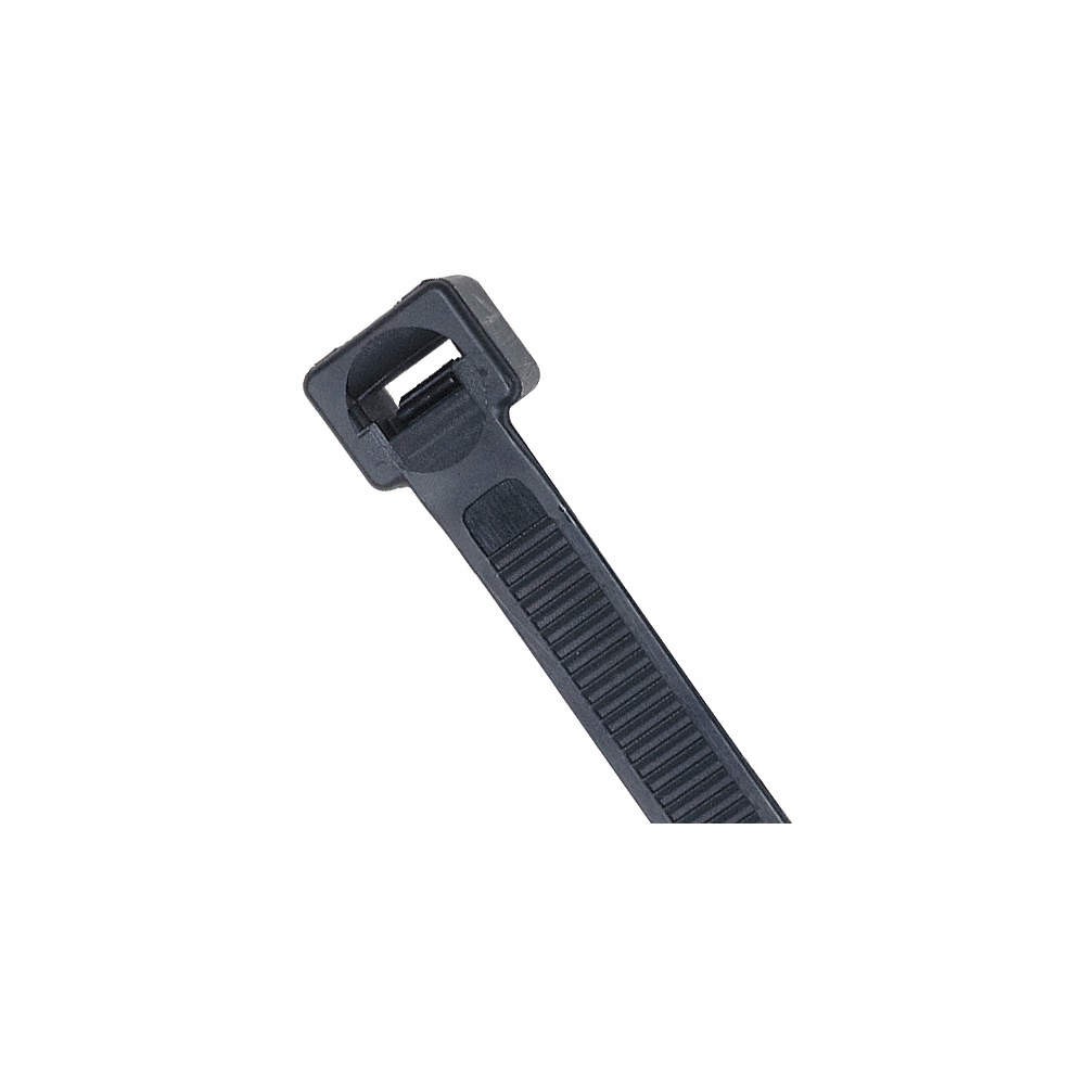 POWER FIRST 36J180 Cable Tie,48.4 in,Black,PK50 36J180