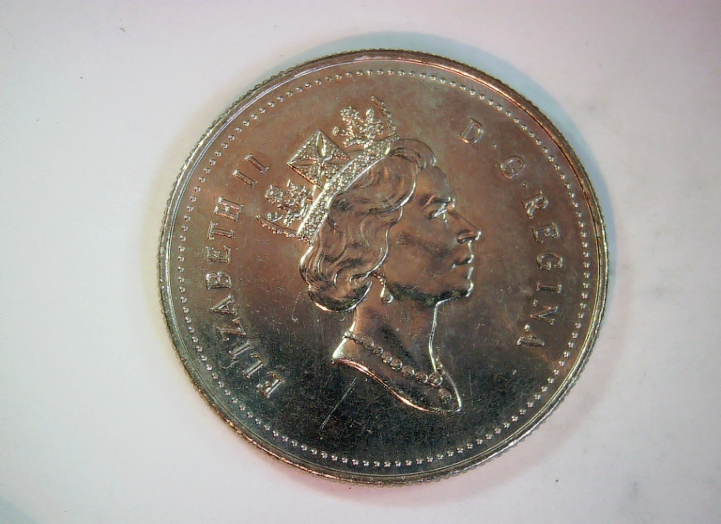 Canada 1991 50 Cents Elizabeth II 50 Cents (Arms of Canada reverse) Coin