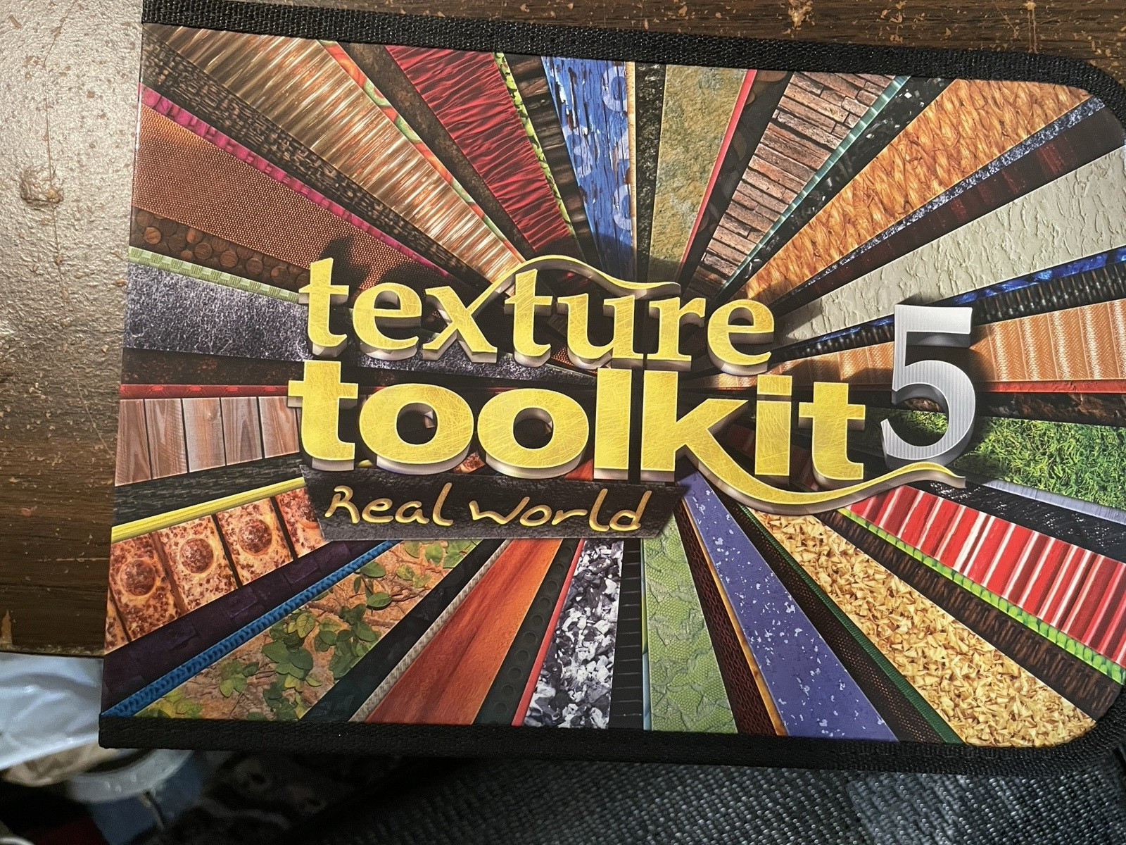Digital Juice Rare Texture Tool Kit Real World 5 Collection w/ Case