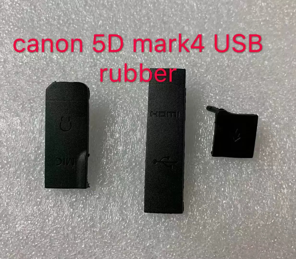 Canon EOS 5D Mark IV 5D4 Camera USB/ AV OUT/ Port Rubber Cover Cap