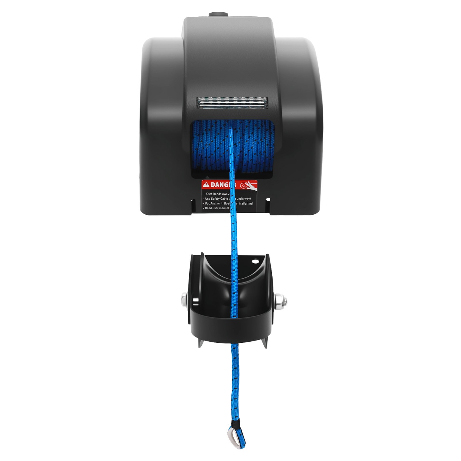 Electric Anchor Winch W/ Remote Control Kit Boat Marine Winch 45LBS