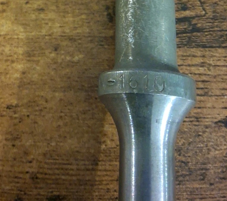 Ajax 1610 Brazier Rivet Set 3/16" Inch Pneumatic Bit