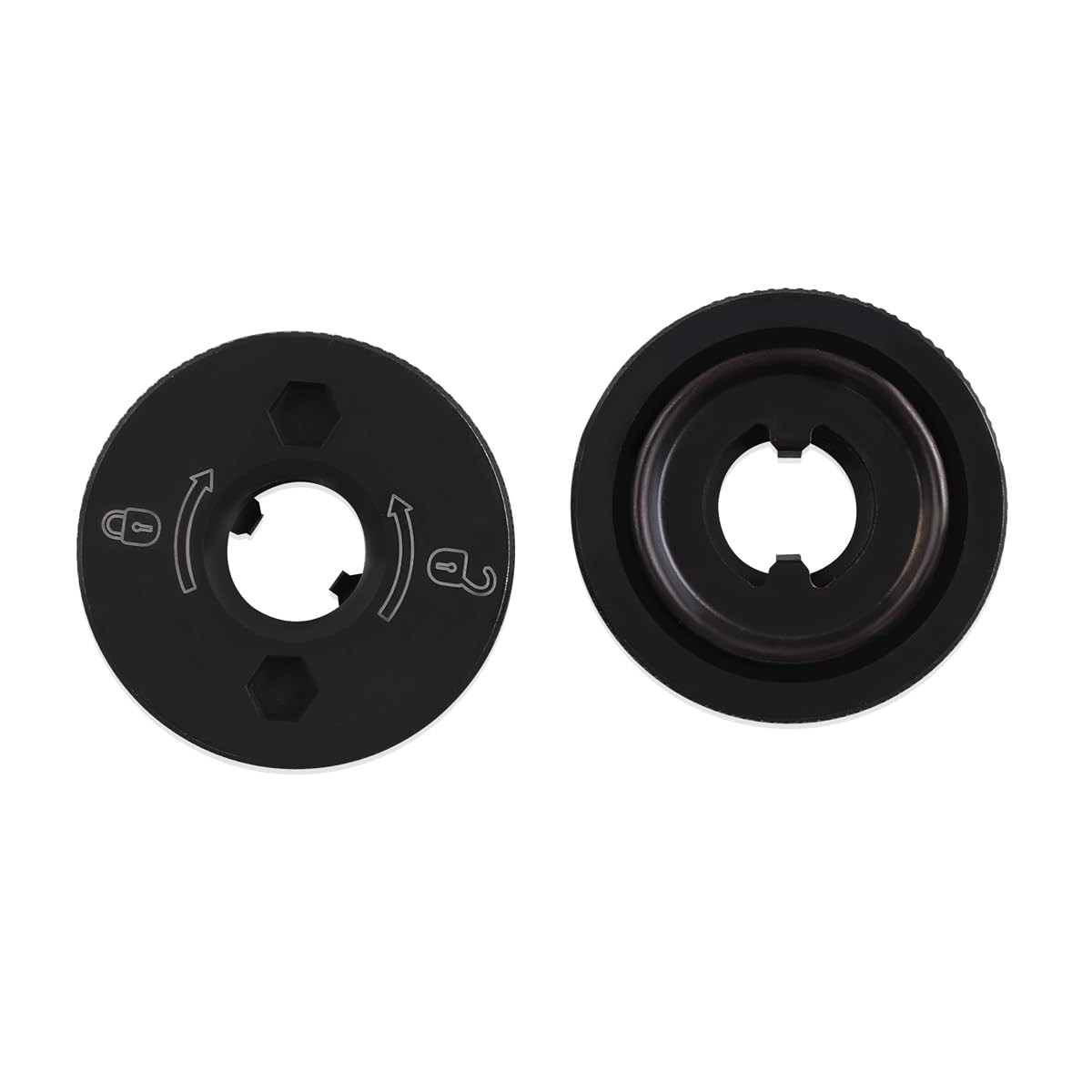 2x N484249 Angle Grinder Flanged Hex Nut For DeWalt Grinder DCG413B DCG413B-B3