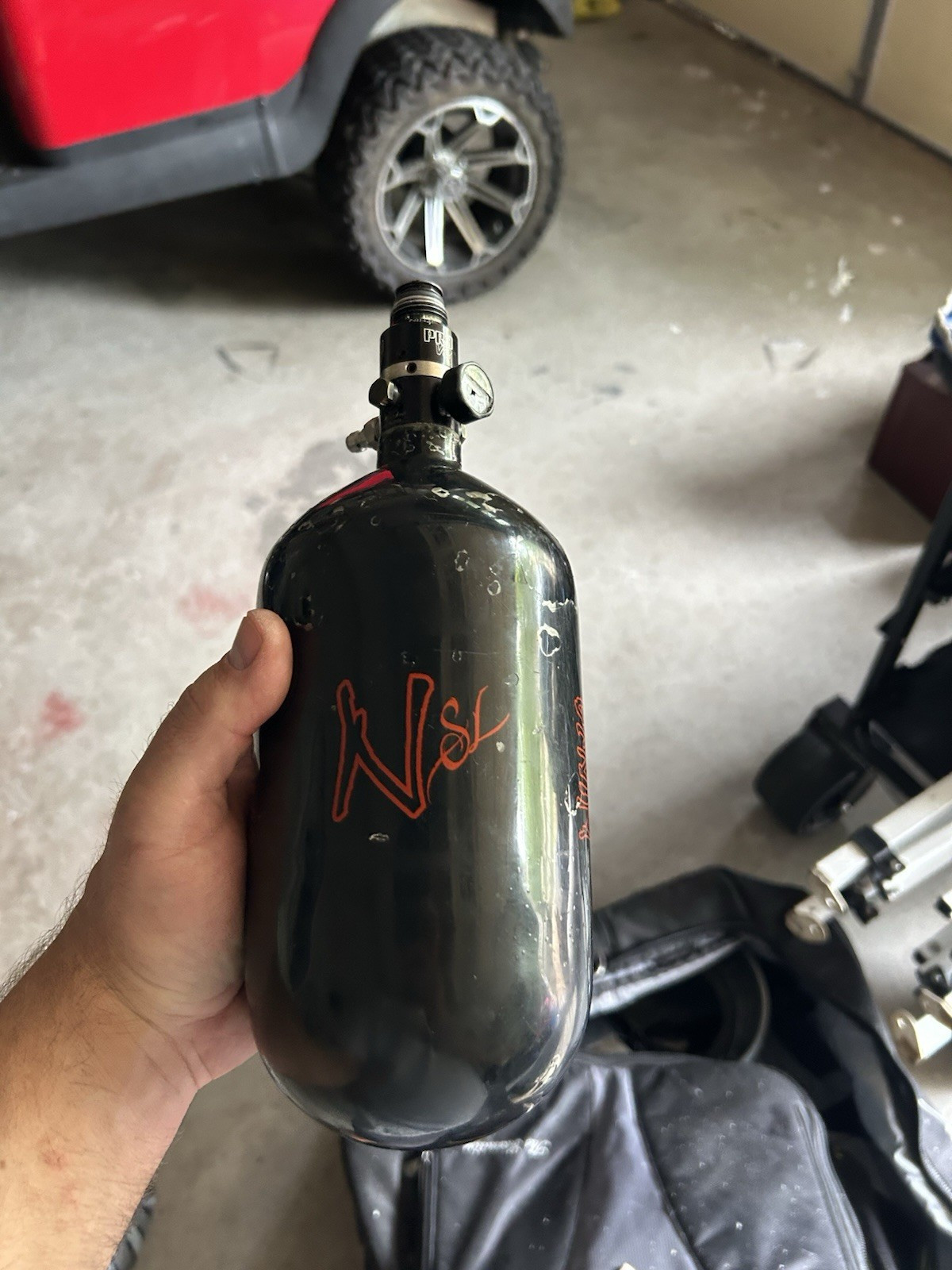 Ninja SL2 77 77ci 4500psi HPA Paintball Tank GC9477SL-D27181C High Pressure Air