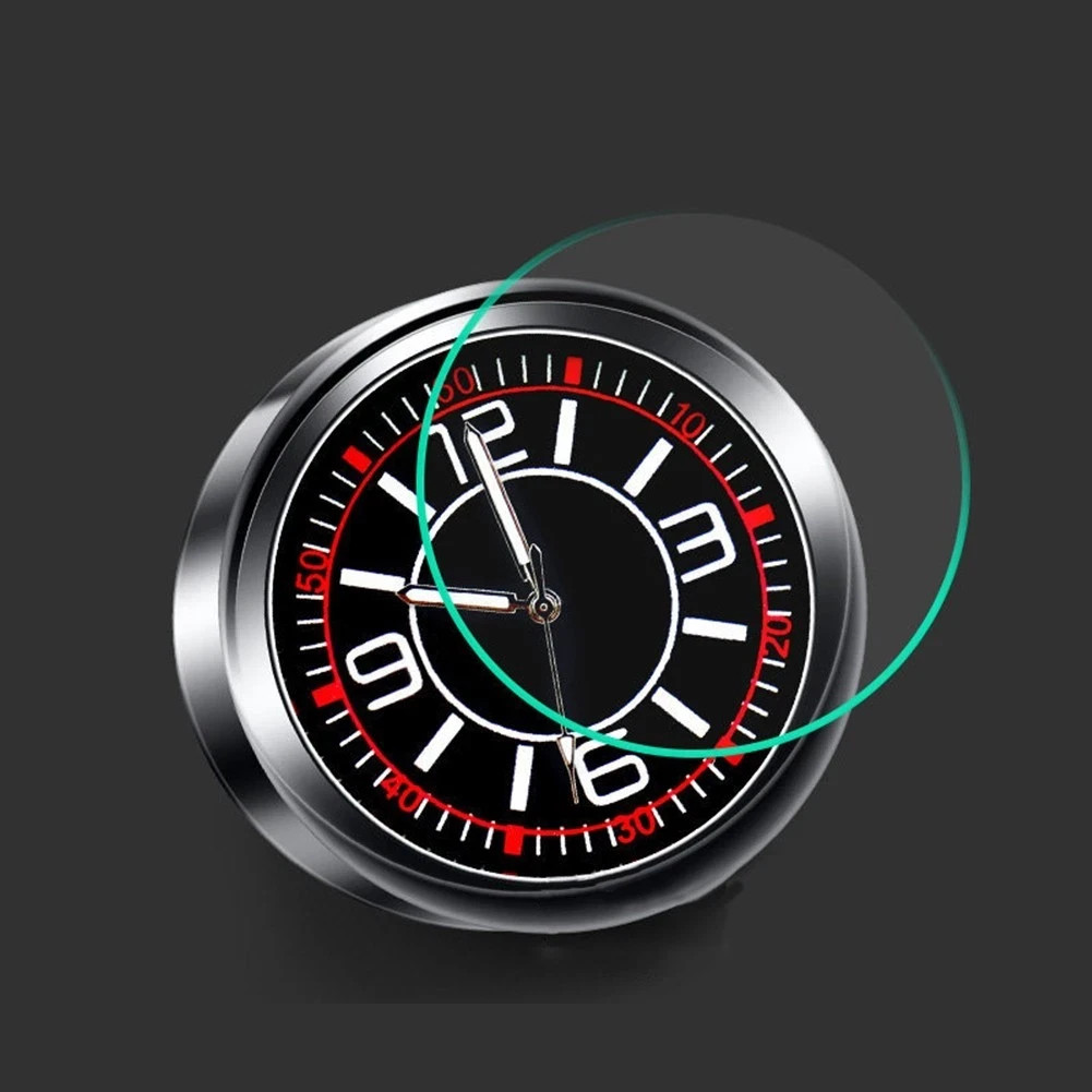 Dashboard Accessories Luminous Quartz Clock Accurate and Reliable Timing