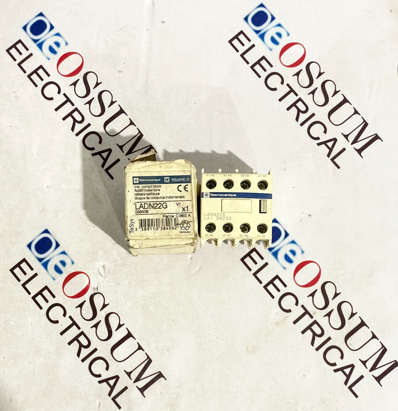 TELEMECANIQUE LADN22G CONTACT BLOCK FREE FAST SHIPPING