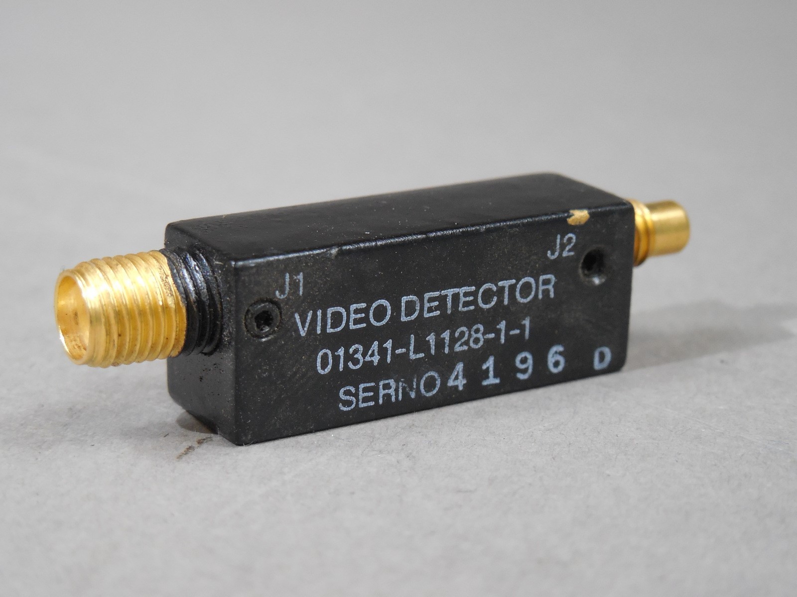NOS - LOT of (2) Microphase L1128-1-1 Video Detector SMA to SMC