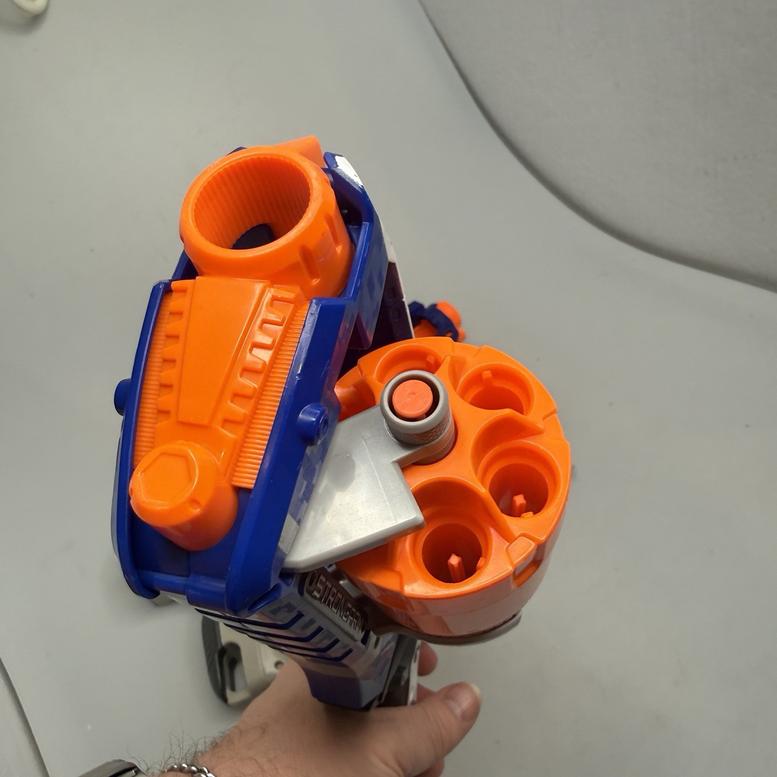 NERF N-Strike Elite Disruptor & Strongarm Blaster Lot 2 w/ 10 Darts EUC