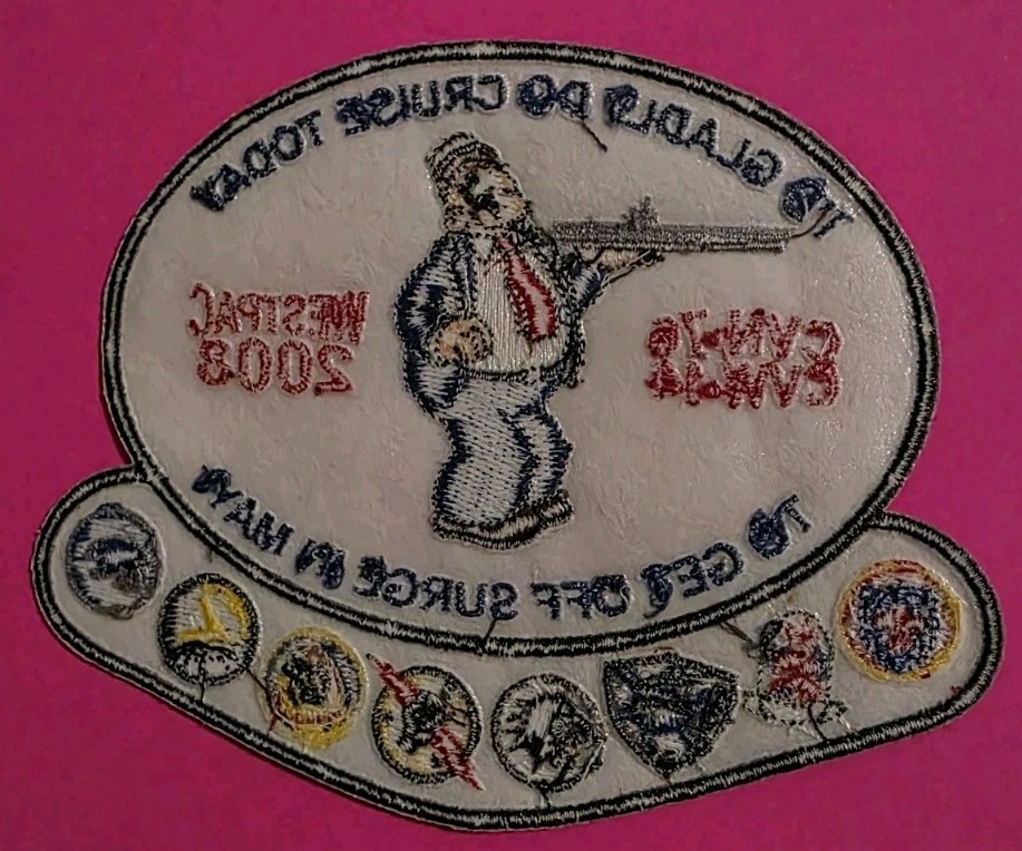Patch U.S. Navy Westpac 2008 CVN-76 CVW-14