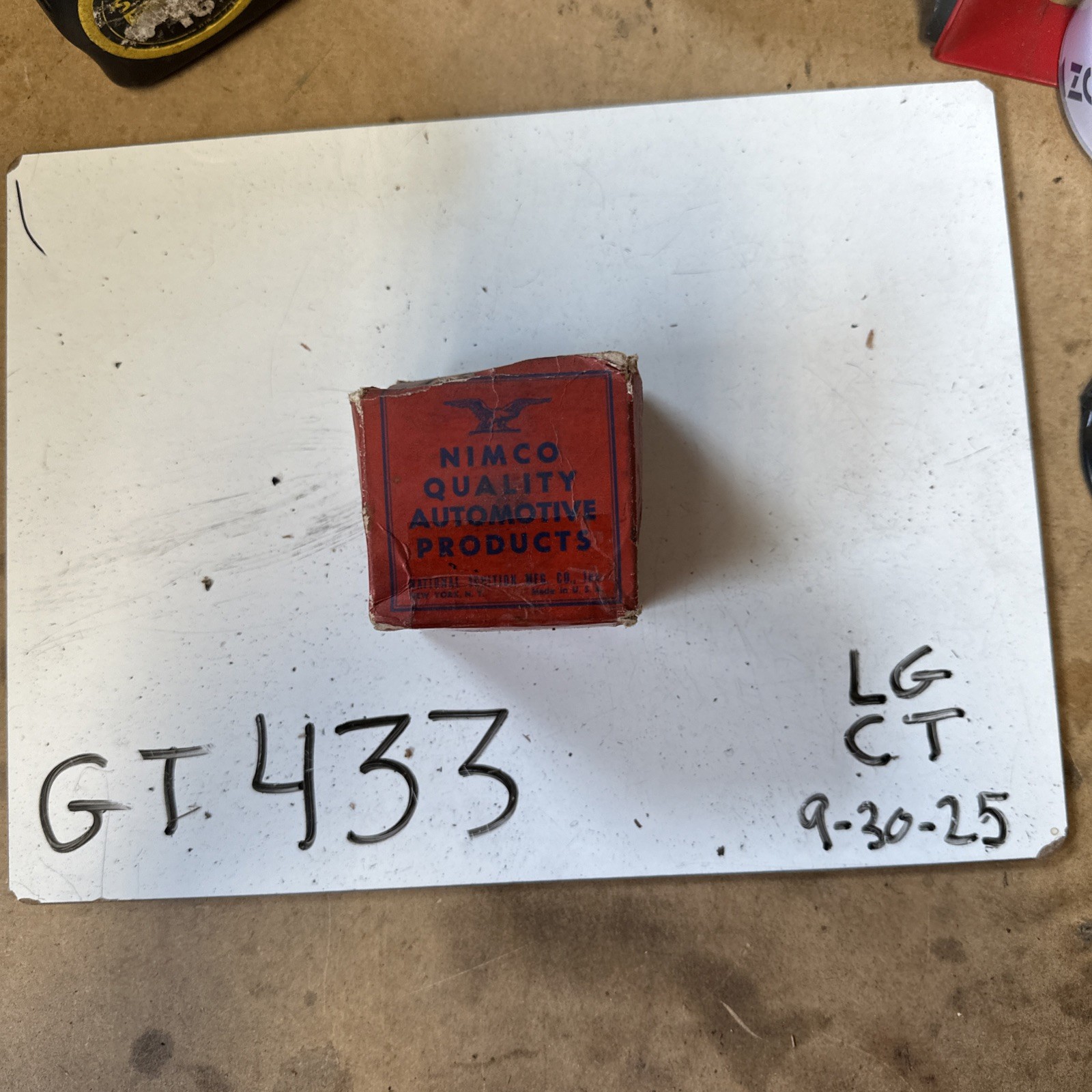 Nimco 1590  Distributor Cap Vintage New Old Stock 38-47 Hudson And 46-47 Nash