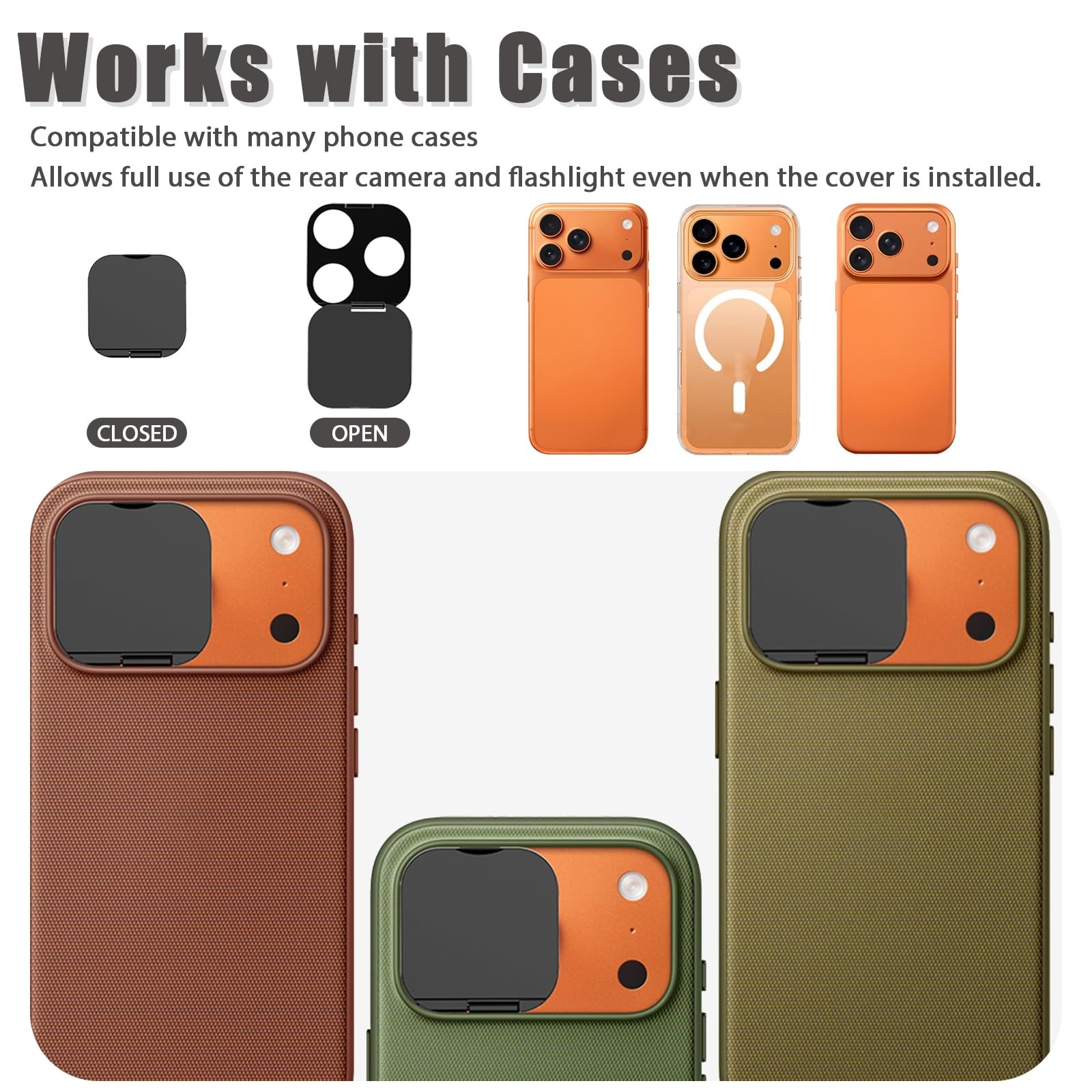 EYSOFT Camera Lens Cover Compatible for iPhone 17 Pro/ 17 Pro Max,Camera Lens...