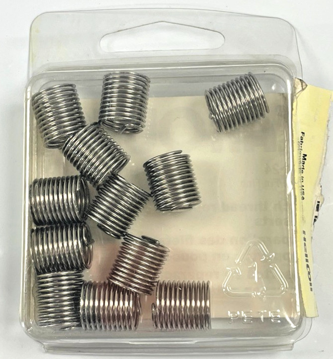 3/8-24 Fine Thread Repair Inserts Carquest / Helicoil R1191-6 ; Pack of 12 pack