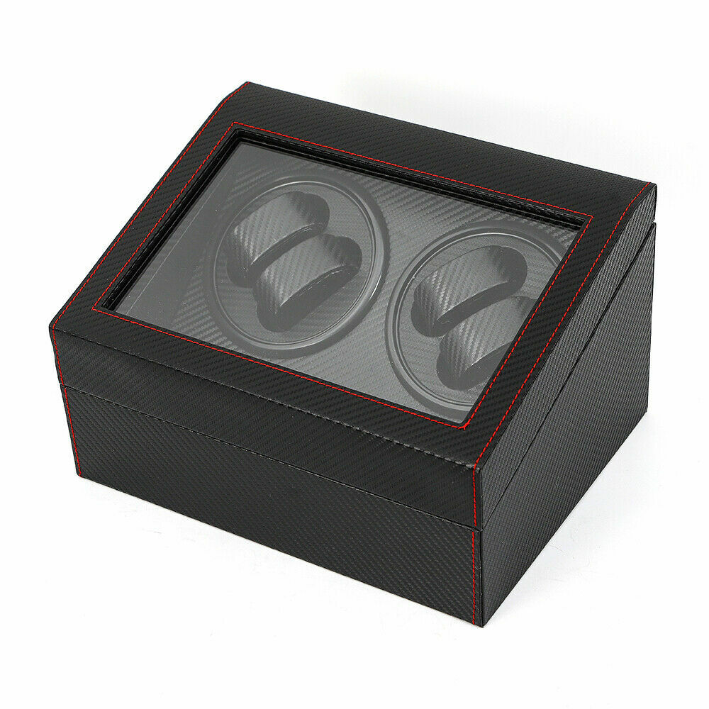 4+6 Automatic Rotation Watch Winder Box Storage Case Self Winding Display Box