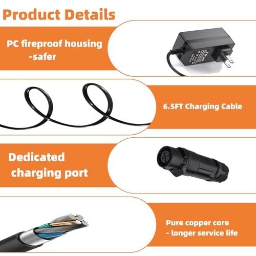 Charger for MAIDeSITe Electric Lift Chair Compatible with MAIDeSITe JC35M3