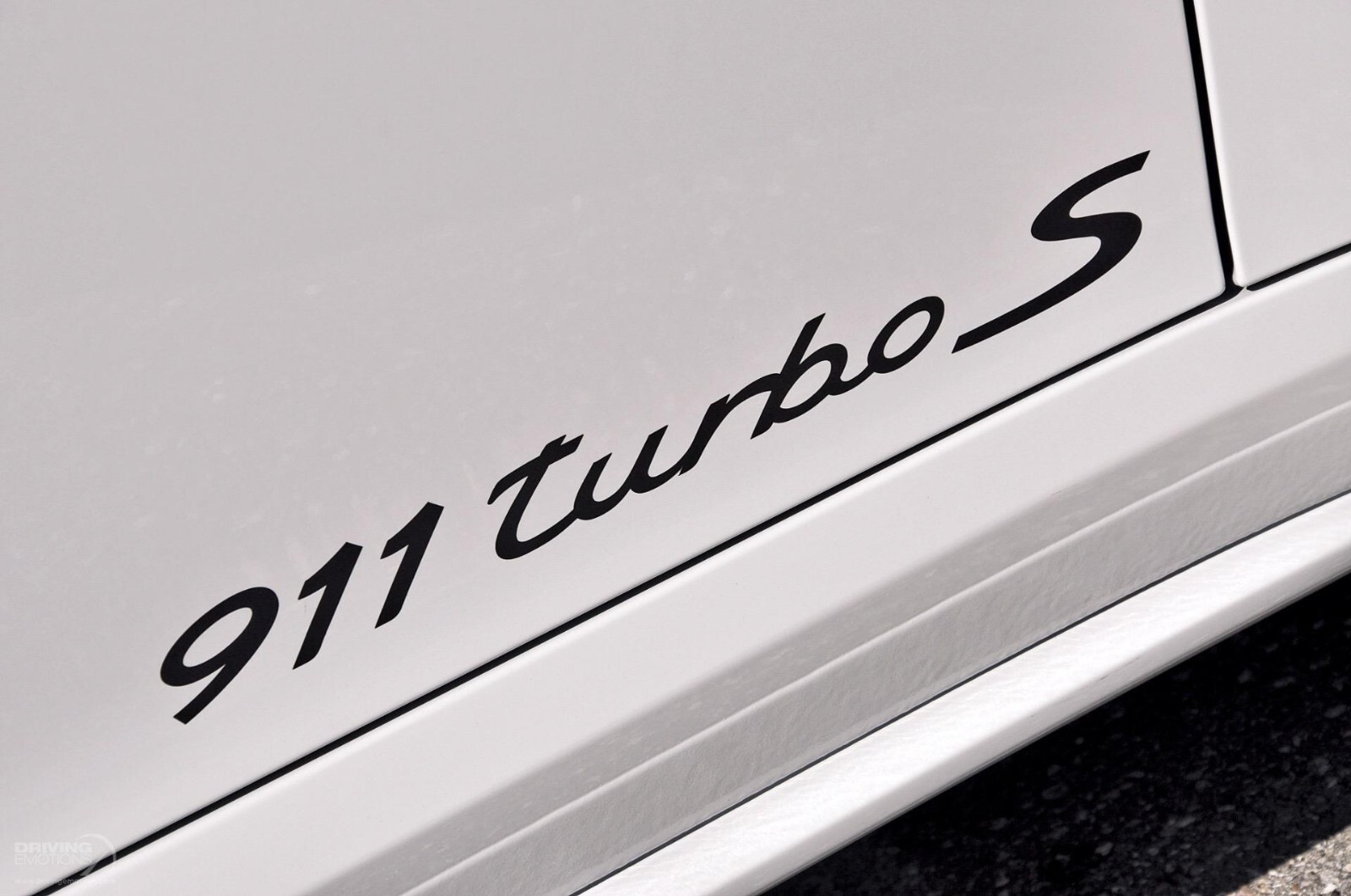 CUSTOM Order 2018-24 PORSCHE 911 Turbo S Vinyl Sticker Door Decal Set