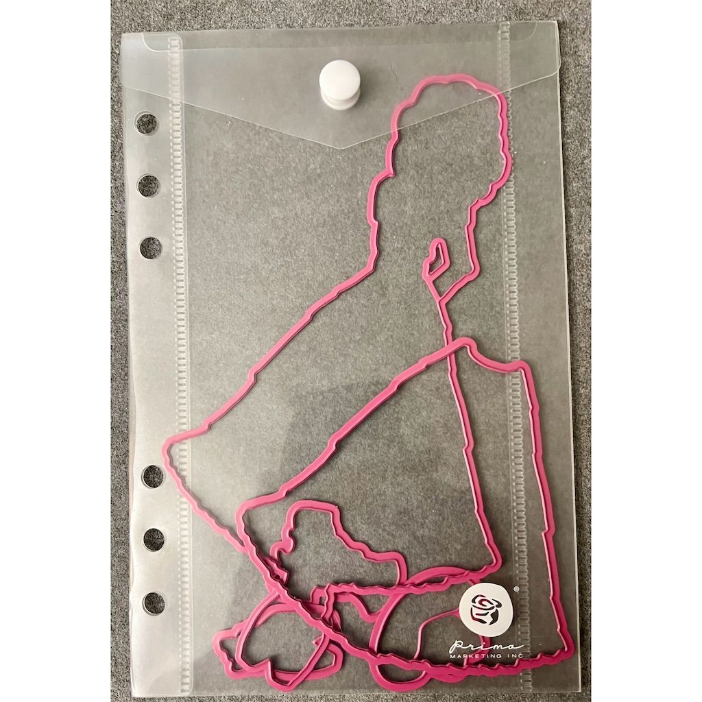 Prima Marketing Julie Nutting Lorenna Metal Cutting Die Scrapbooking Craft